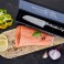 Nóż KOHERSEN SANTOKU Elegance Ebony Wood 12,7 cm + Magnetyczna Pochwa Professional