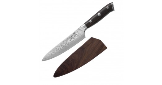 Nóż KOHERSEN UTILITI Elegance Ebony Wood 12,7 cm + Magnetyczna Pochwa Professional