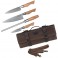 Zestaw Noży COMPLETE PROFESSIONAL OLIVE WOOD + Torba na Noże Kohersen Professional