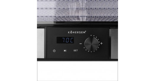 Suszarka do grzybów, warzyw i owoców Kohersen Stainless Steel MAX