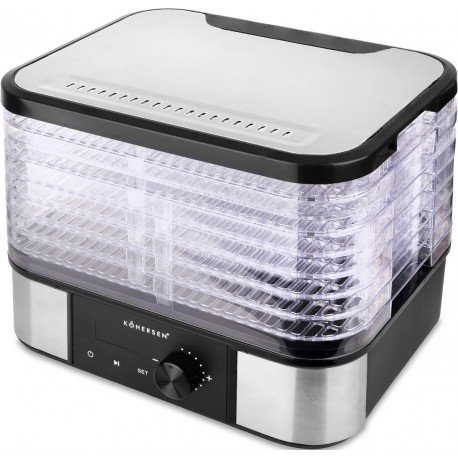Suszarka do grzyb&oacute;w, warzyw i owoc&oacute;w Kohersen Stainless Steel MAX