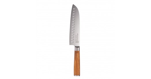 Nóż Santoku KOHERSEN Essence OLIVE WOOD  17,8 cm