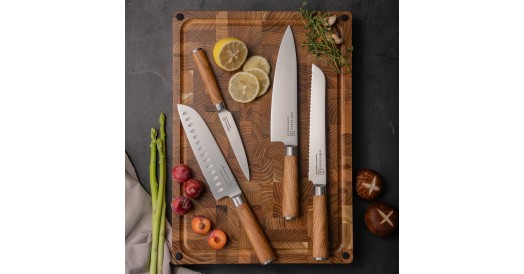 Zestaw 4 Noży KOHERSEN Essence OLIVE WOOD