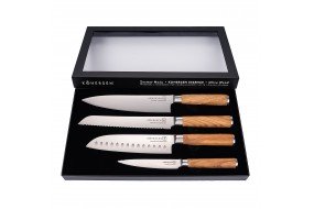 Zestaw 4 Noży KOHERSEN Essence OLIVE WOOD