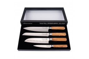 Zestaw 4 Noży KOHERSEN Essence OLIVE WOOD