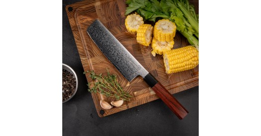 Nóż nakiri KOHERSEN  Seido RED WOOD 17,8 cm