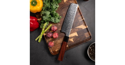 Nóż nakiri KOHERSEN  Seido RED WOOD 17,8 cm