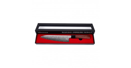 Nóż szefa kuchni KOHERSEN  Seido RED WOOD 20,3 cm