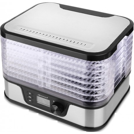 Suszarka do grzyb&oacute;w, warzyw i owoc&oacute;w Kohersen Stainless Steel Expert