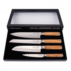 Zestaw 4 Noży KOHERSEN Essence OLIVE WOOD