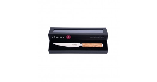 Nóż uniwersalny KOHERSEN Essence OLIVE WOOD 12,7 cm