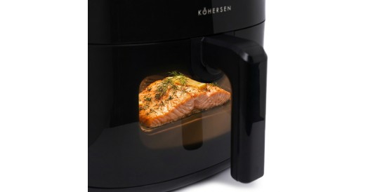 Air Fryer Kohersen Black Matt NX Ceramic | Frytkownica beztłuszczowa 5,7l