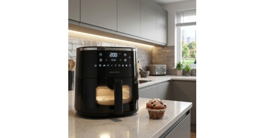 Air Fryer Kohersen Black Matt NX Ceramic | Frytkownica beztłuszczowa 5,7l