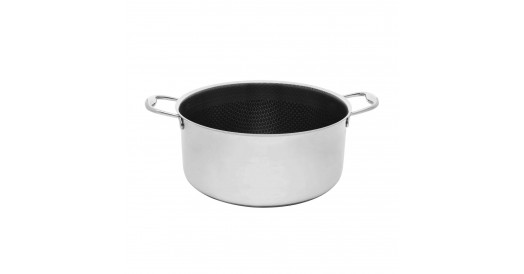 Garnek do gotowania na parze z powłoką DIAMOND Kohersen Black Cube 28 cm, 8,3 l
