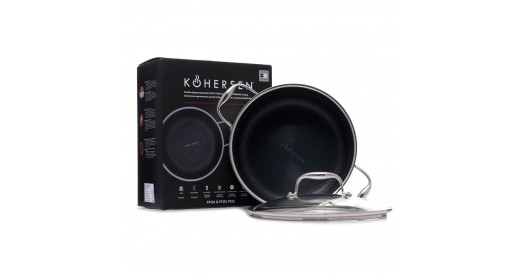 Garnek z powłoką DIAMOND Kohersen Black Cube 24 cm, 4,9 l