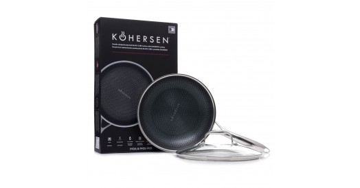 Patelnia z powłoką DIAMOND Kohersen Black Cube 24 cm, 2 l