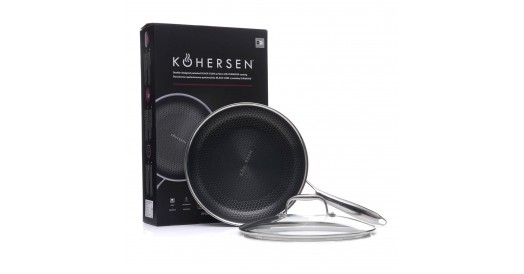 Patelnia Saute z powłoką DIAMOND Kohersen Black Cube 26 cm, 3,6 l