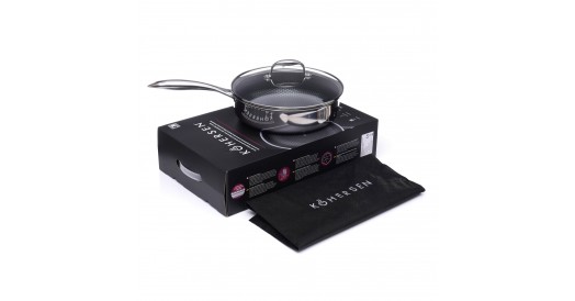 Patelnia Saute z powłoką DIAMOND Kohersen Black Cube 26 cm, 3,6 l