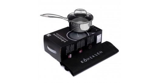 Rondel z powłoką DIAMOND Kohersen Black Cube 16 cm, 1,6 l