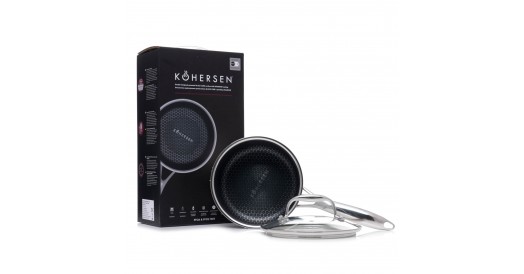 Rondel z powłoką DIAMOND Kohersen Black Cube 16 cm, 1,6 l