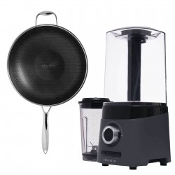 Blender próżniowy Kohersen VB1500 + Wok Kohersen BLACK CUBE 32 cm