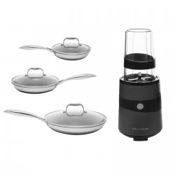 Zestaw naczyń MASTER PAN Kohersen BLACK CUBE + Nutri blender Kohersen