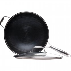 Wok z powłoką DIAMOND Kohersen Black Cube 32 cm, 7,2 l