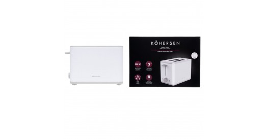 Toster Kohersen Modern Matt B088, 900 W, biały
