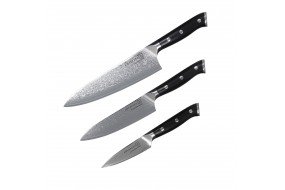 Zestaw noży ESSENTIAL ELEGANCE EBONY WOOD