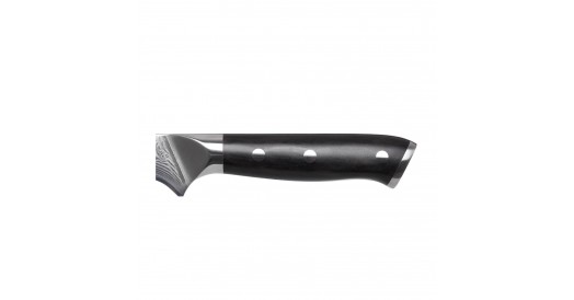 Zestaw nóż do trybowania BONING KOHERSEN Elegance EBONY WOOD 15,2 cm + wielofunkcyjne nożyce kuchenne