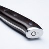 Zestaw nóż do trybowania BONING KOHERSEN Elegance EBONY WOOD 15,2 cm + wielofunkcyjne nożyce kuchenne