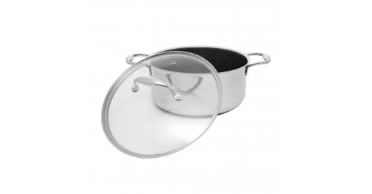 Zestaw naczyń FRENCH CHEF z powłoką DIAMOND Kohersen BLACK CUBE