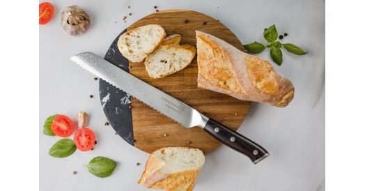 Nóż do chleba BREAD KOHERSEN Elegance EBONY WOOD 9”