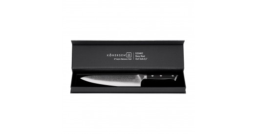 Nóż szefa kuchni CHEF KOHERSEN Elegance EBONY WOOD 8,5”