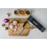 Nóż santoku SANTOKU KOHERSEN Elegance EBONY WOOD 5”
