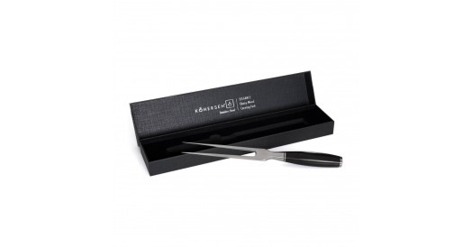 Widelec do mięsa KOHERSEN Elegance EBONY WOOD, stal nierdzewna