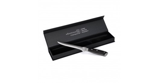 Nóż do trybowania BONING KOHERSEN Elegance EBONY WOOD 6”