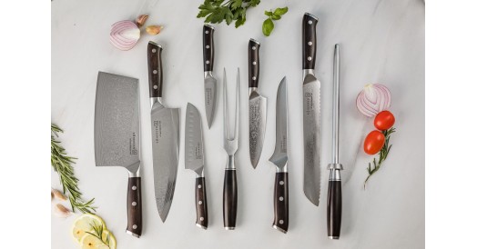 Zestaw noży COMPLETE ELEGANCE EBONY WOOD