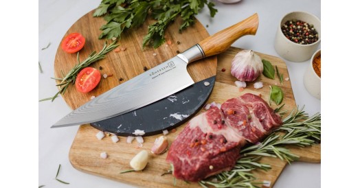 Nóż szefa kuchni CHEF KOHERSEN Professional OLIVE WOOD 8,5”