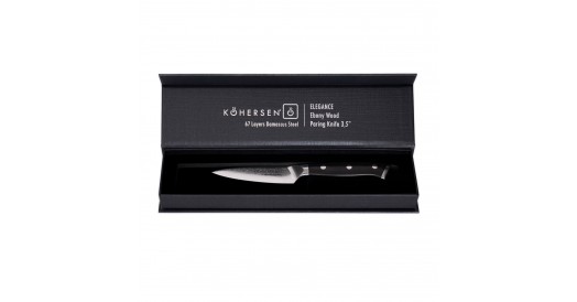 Nóż do warzyw PARING KOHERSEN Elegance EBONY WOOD 3,5”