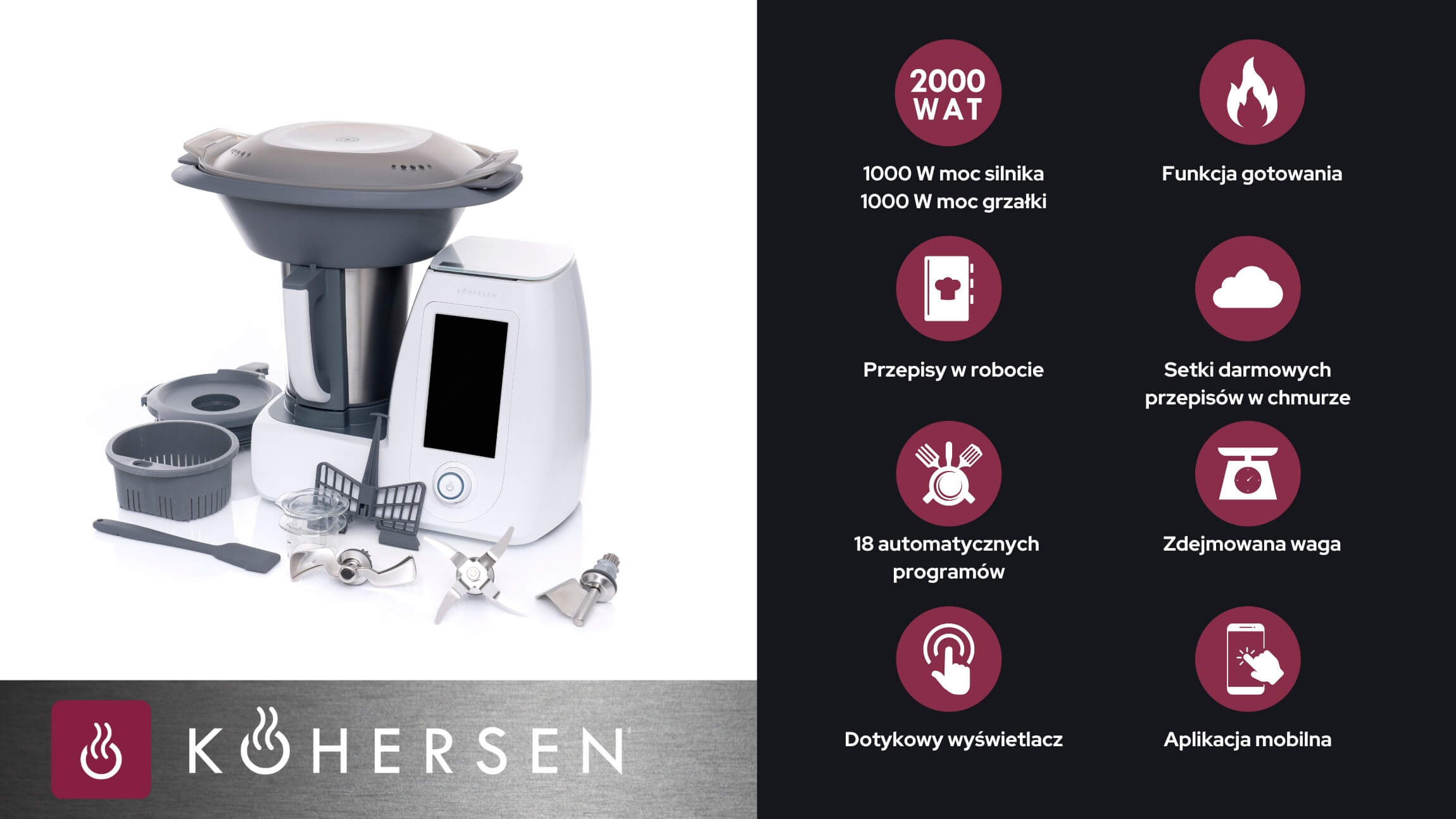 Robot kuchenny Kohersen CY021