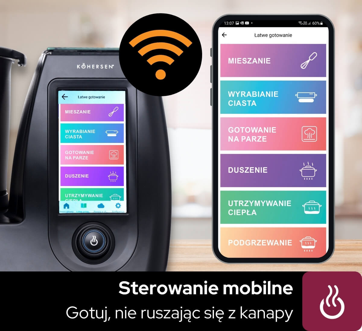 sterowanie mobilne