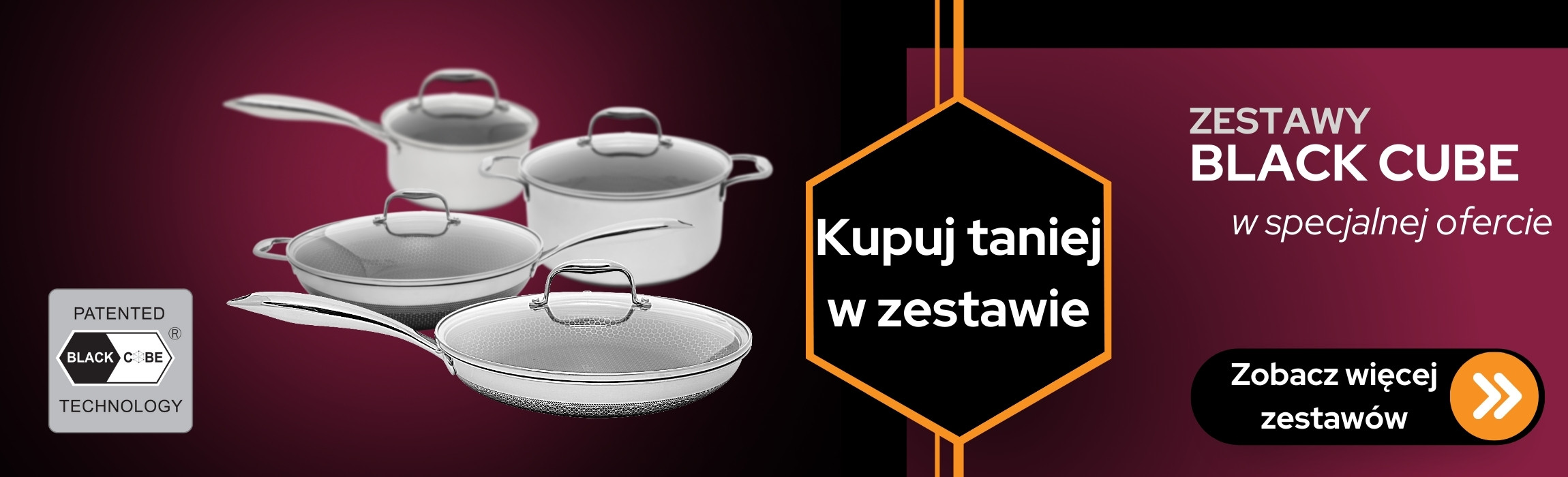 zestawy Kohersen black cube - kupuj taniej w zestawie