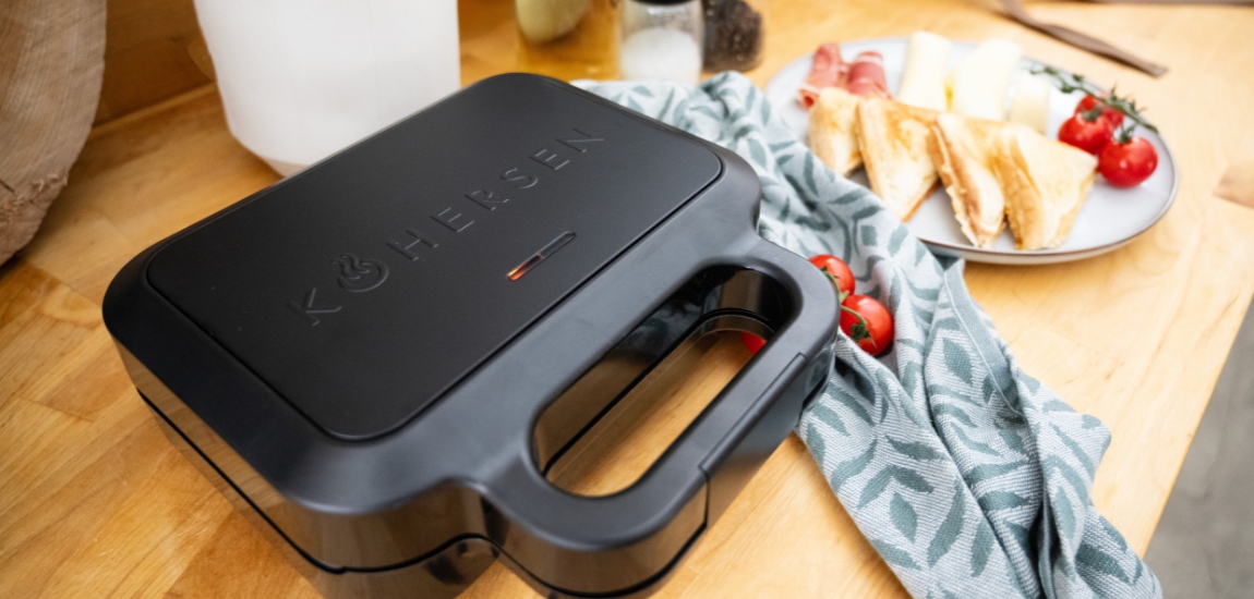 Opiekacz Kohersen z powłoką NX CERAMIC w akcji