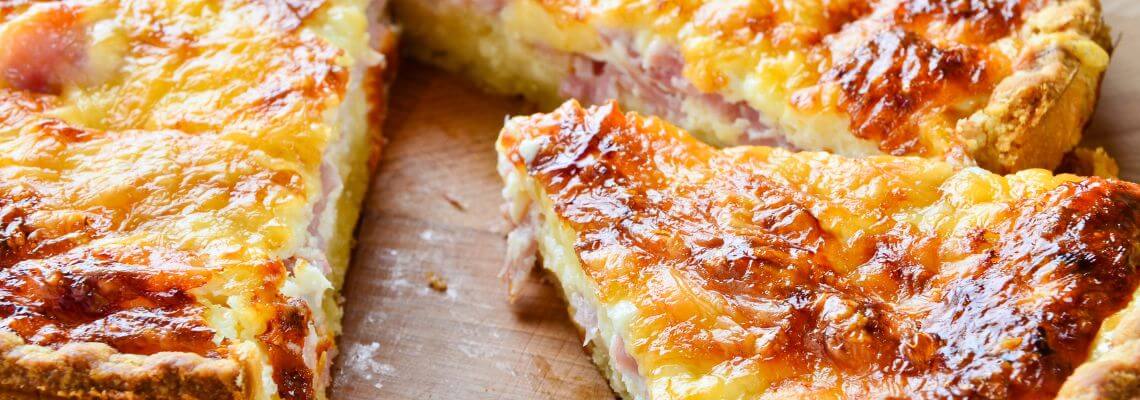 Przepis na quiche lorraine