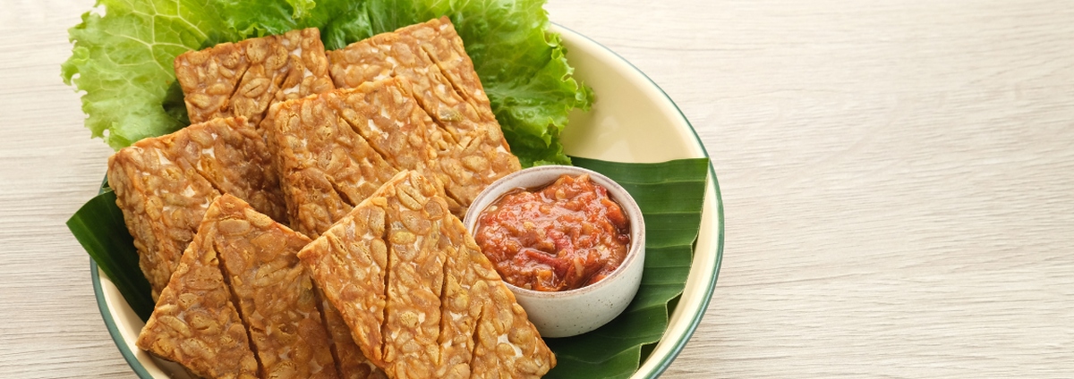 Tempeh z sosem