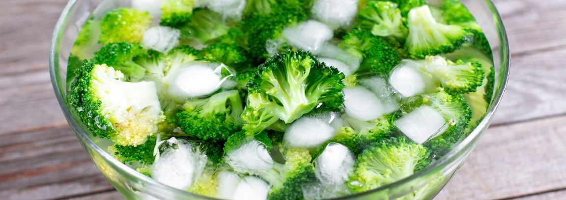 Blaszowanie brokuła