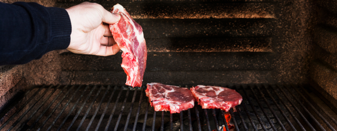 Filety z wołowiny na grillu