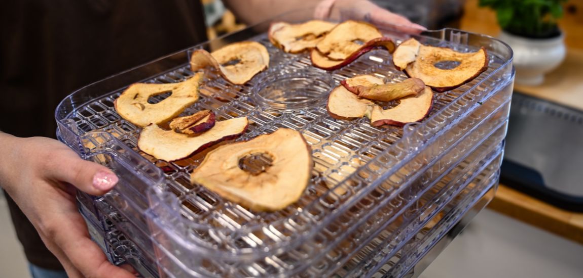 Suszarka Kohersen z jabłkami