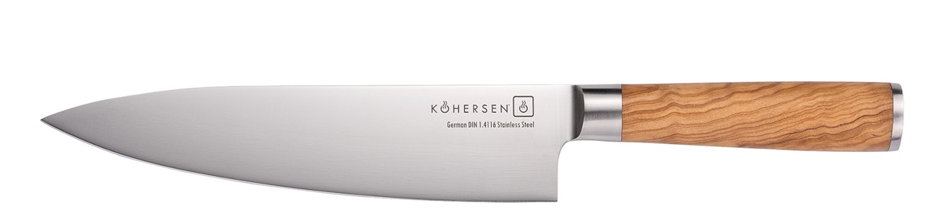 Sekcja z danymi o nożu